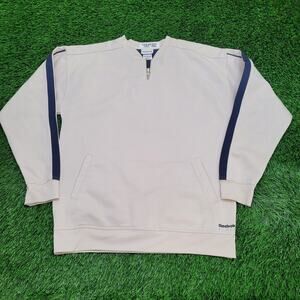 Reebok Sweatshirt XL 23x28 Beige